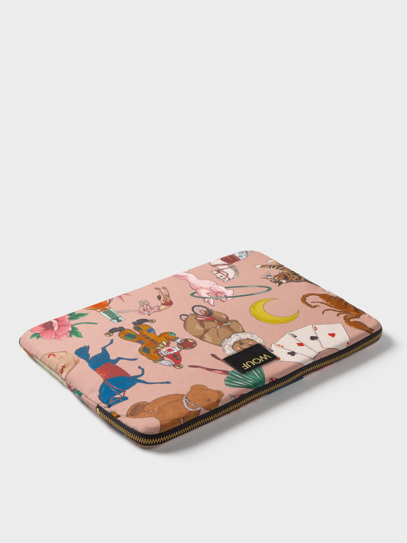 Circus laptop sleeve, small (13" & 14")