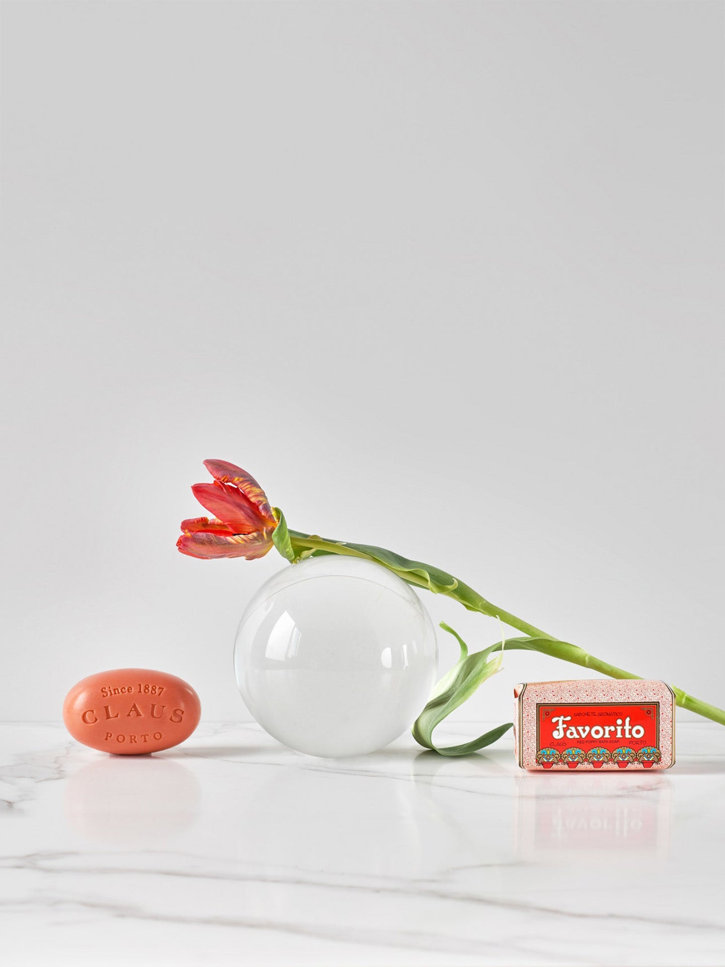 Favorito soap bar, red poppy (150g)