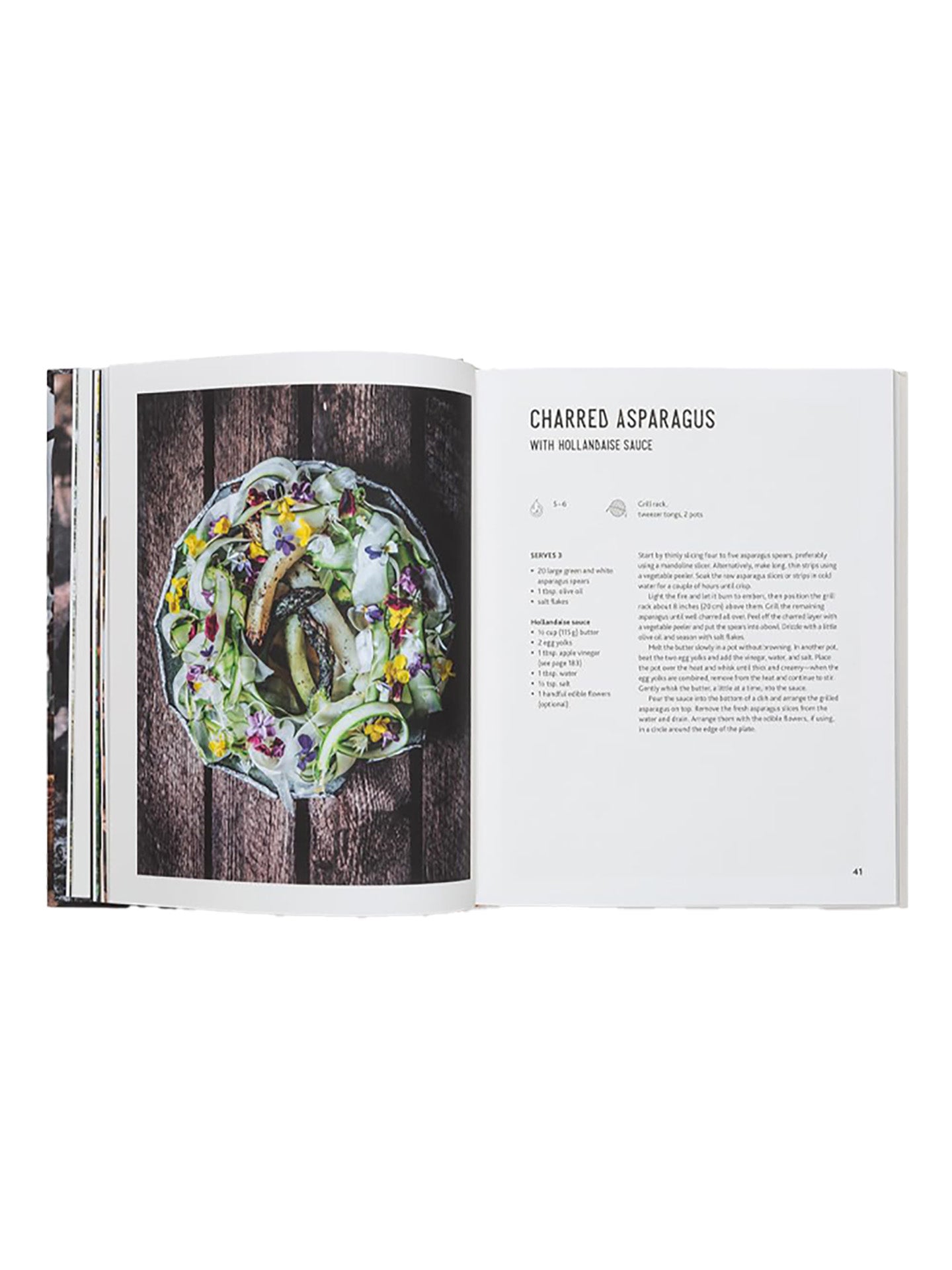 Cooking greens on Fire