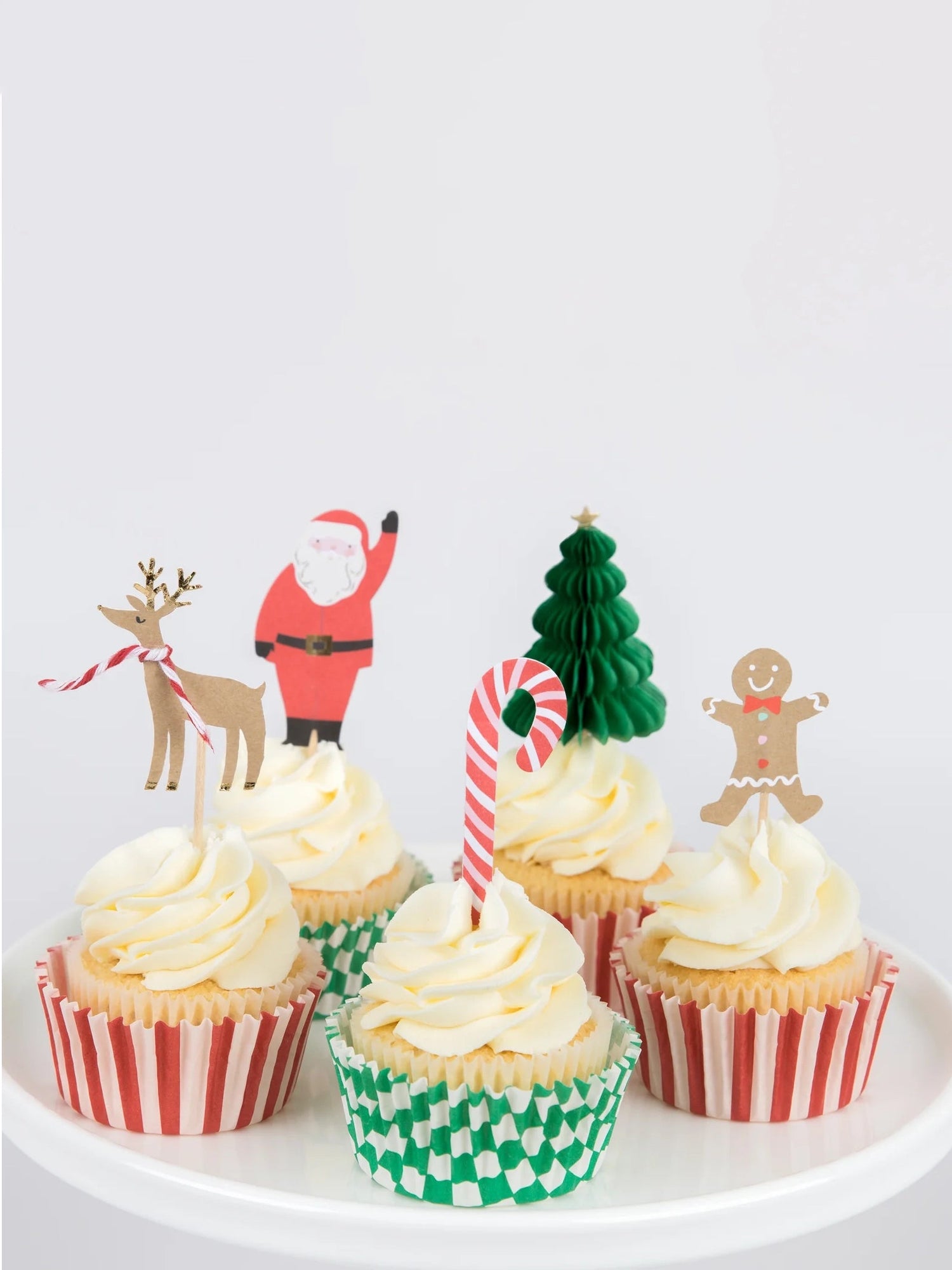 Festive house cupcake kit