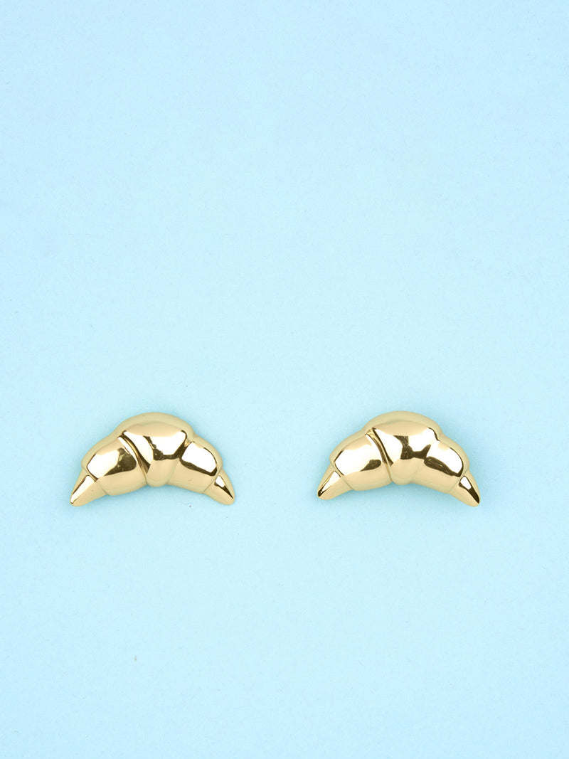 Croissant earrings