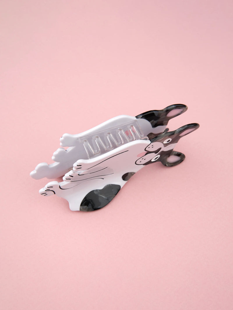 Frenchie hair claw