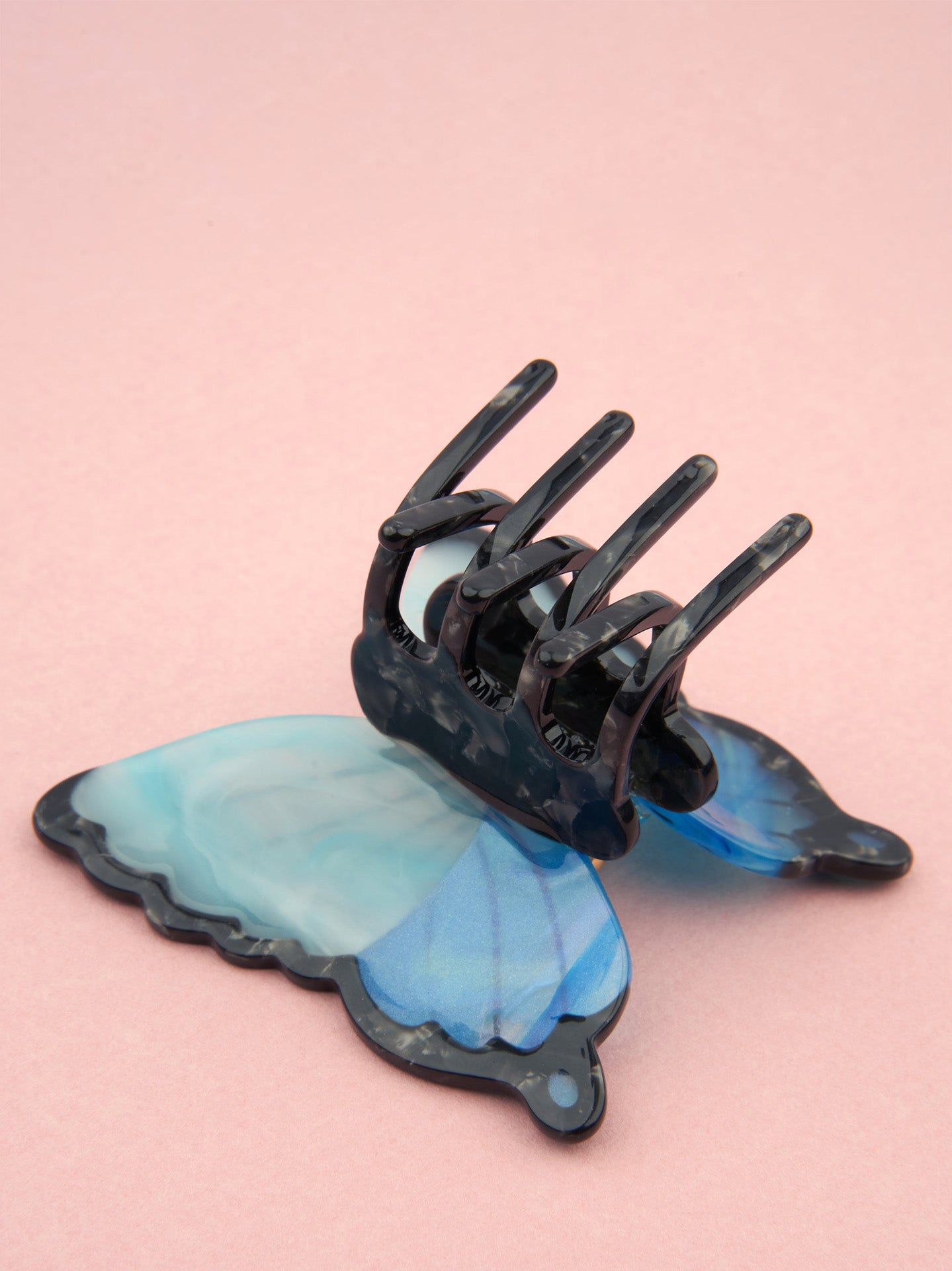 Blue Butterfly Hair Claw