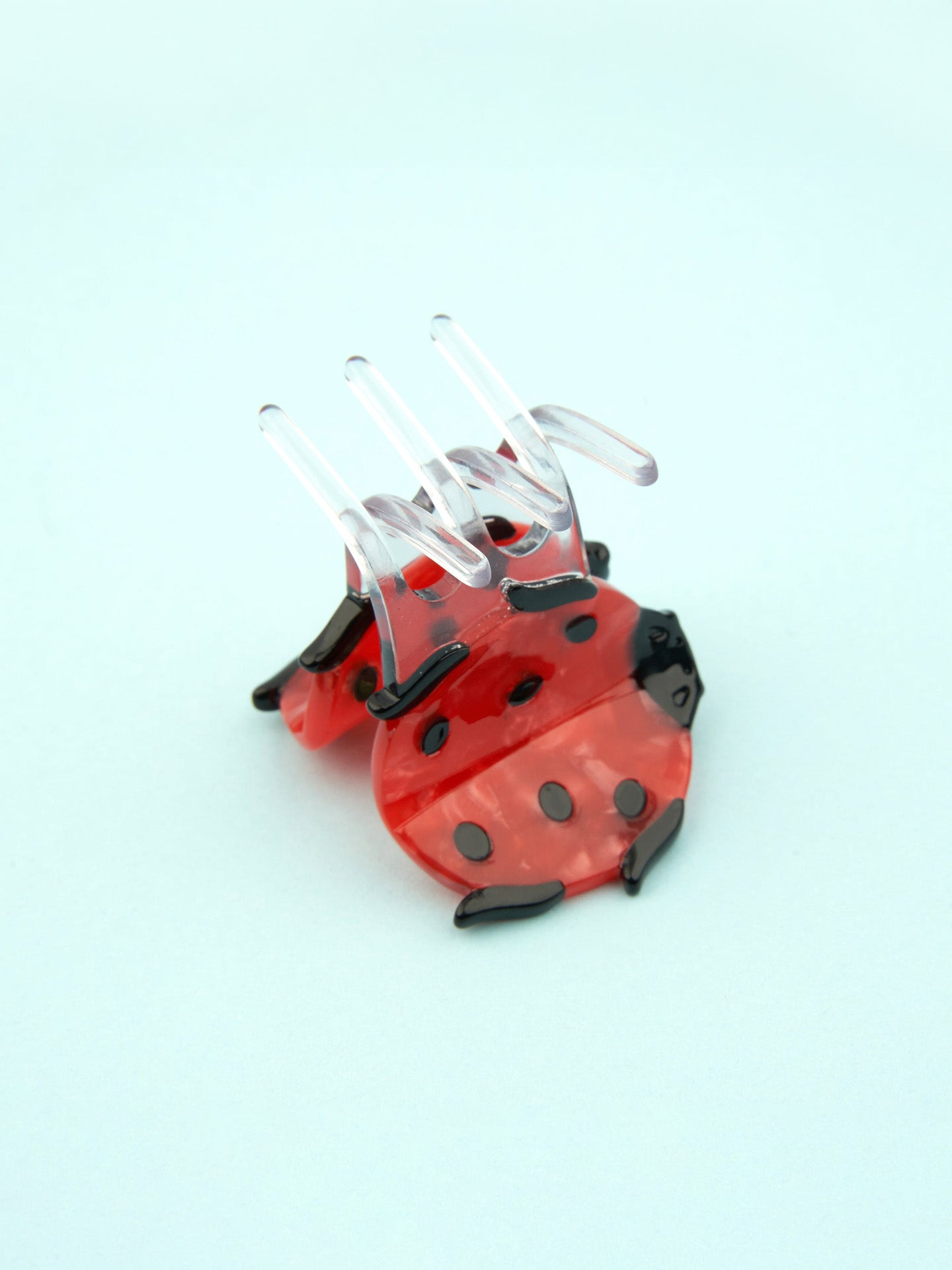 Ladybug Mini Hair Claw