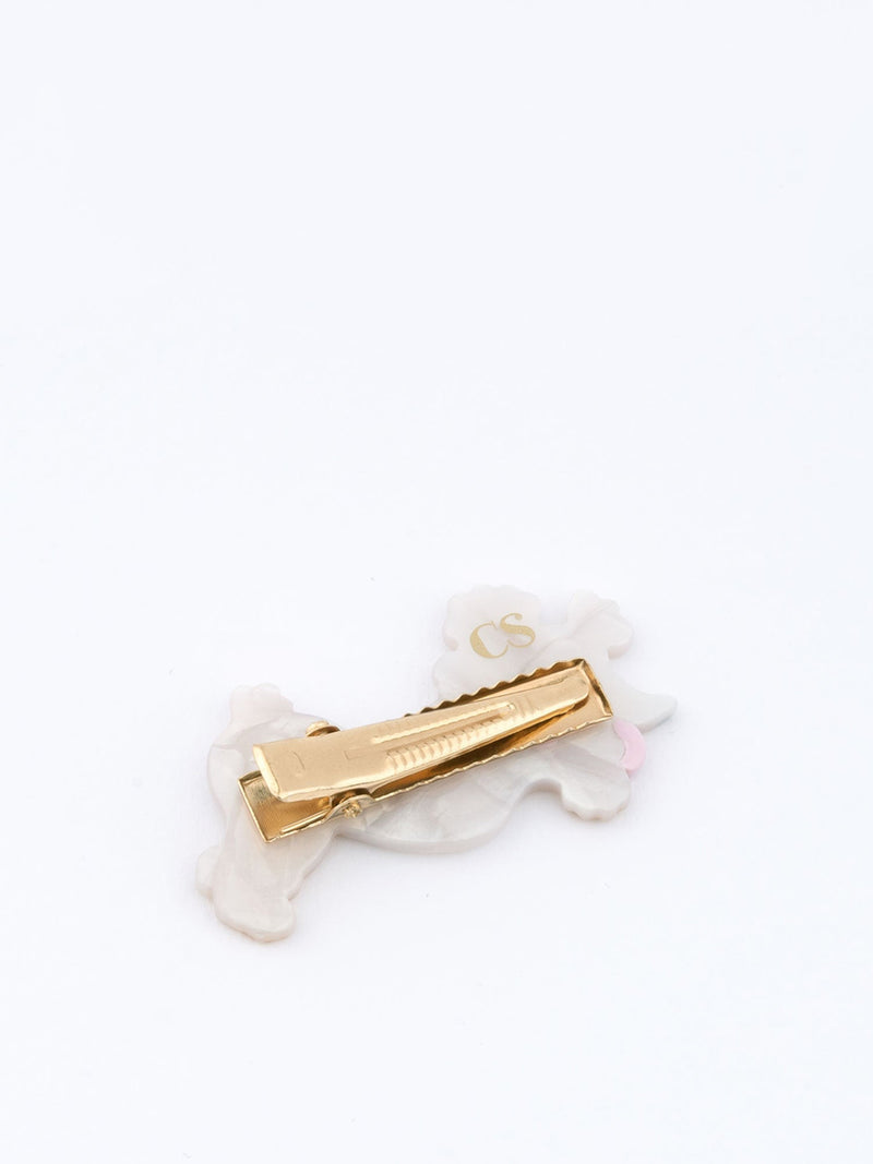 Poodle hair clip