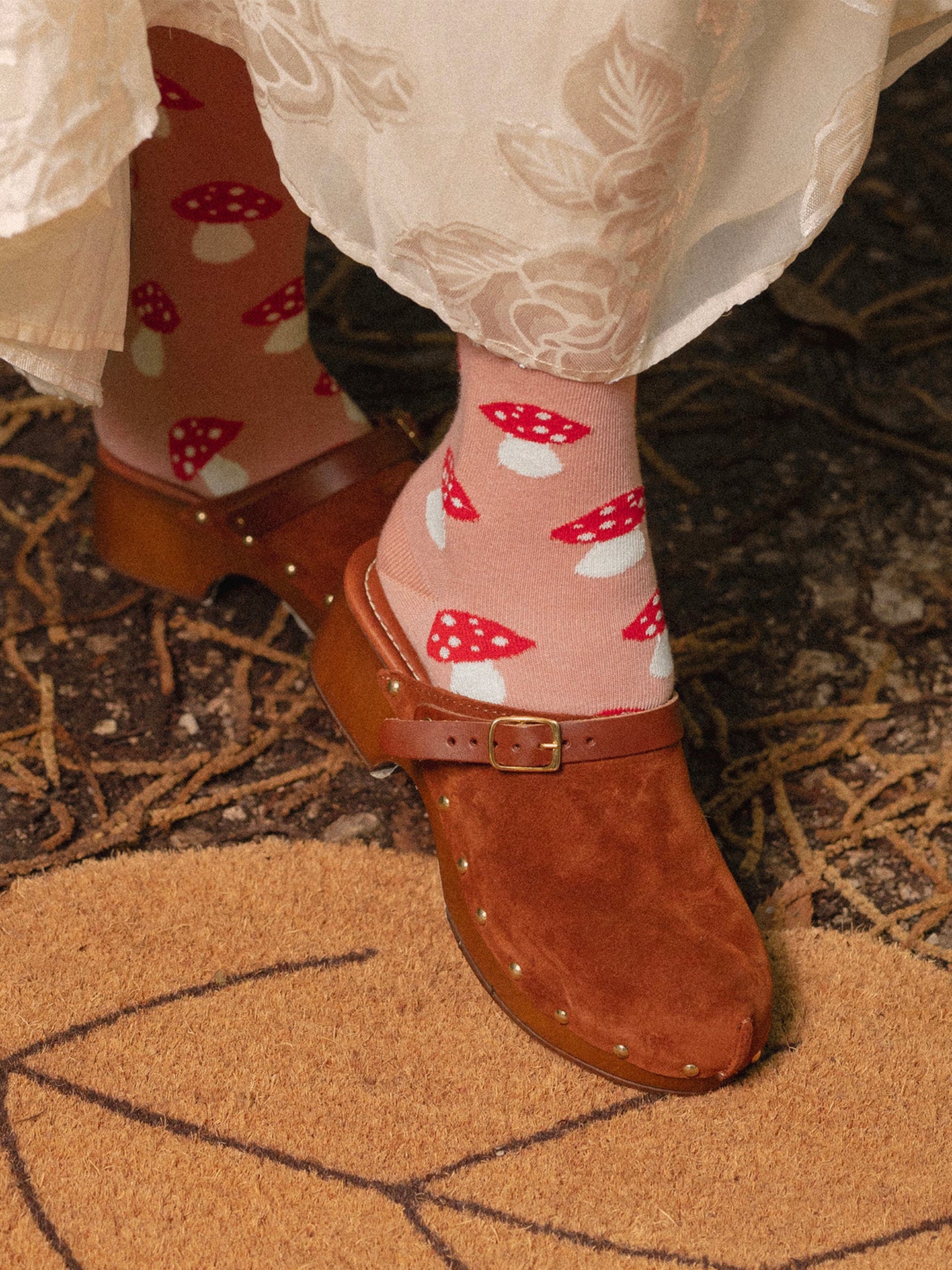 Mushroom socks