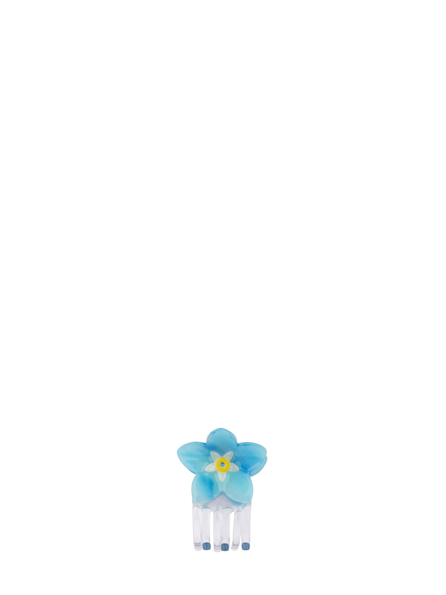 Forget me not mini hair claw