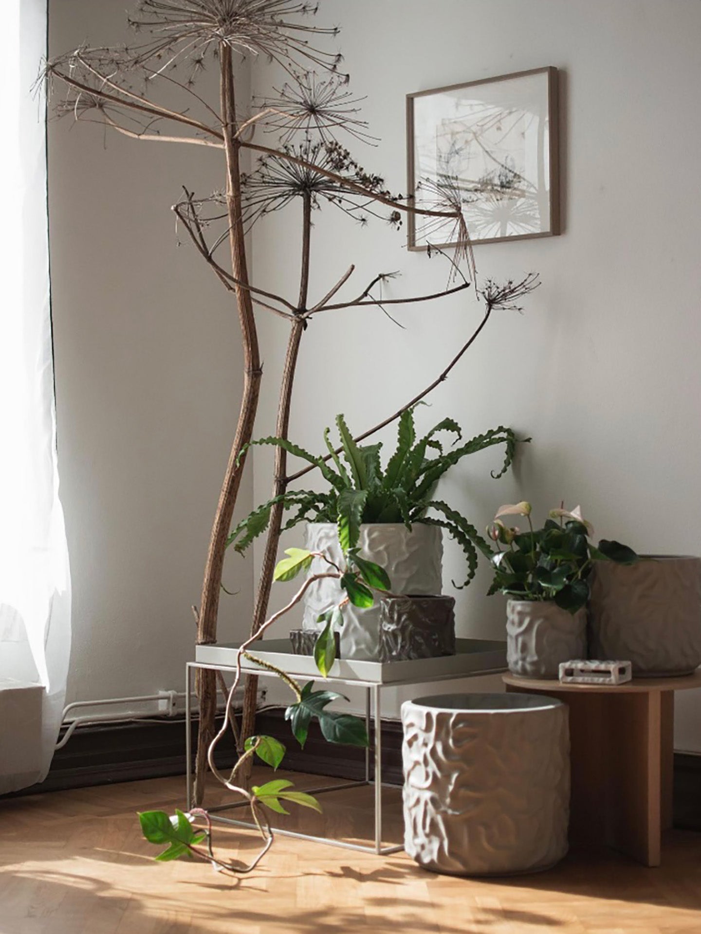 Swoon Small pot, shiny white