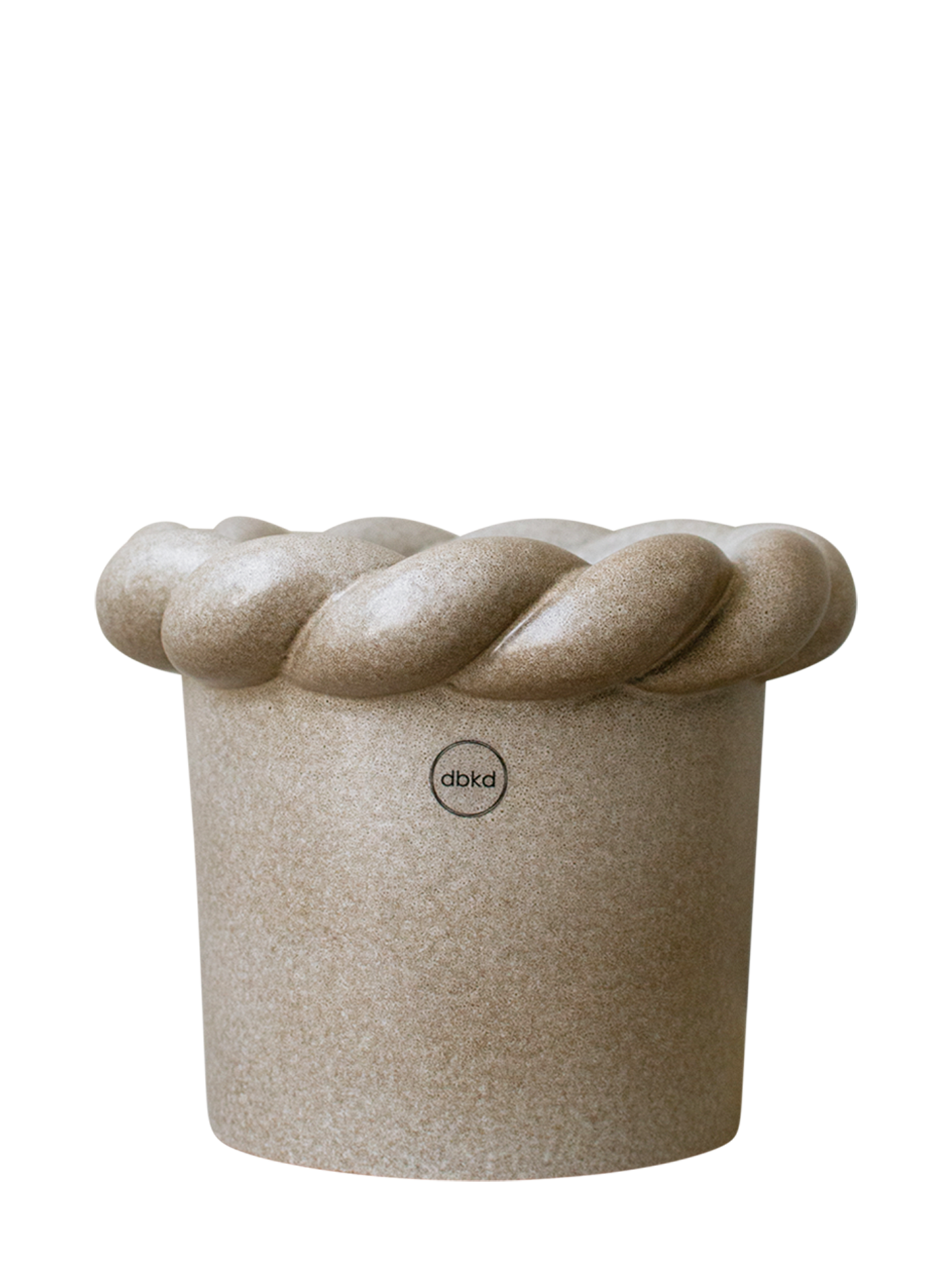 Twine Small pot, beige