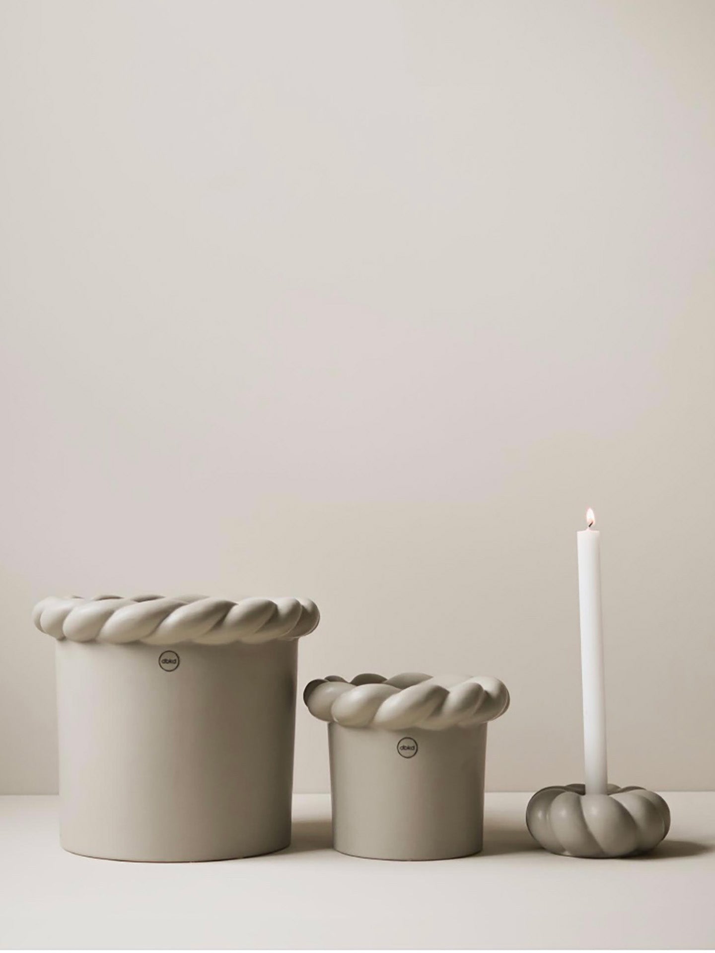 Twine Small pot, mole