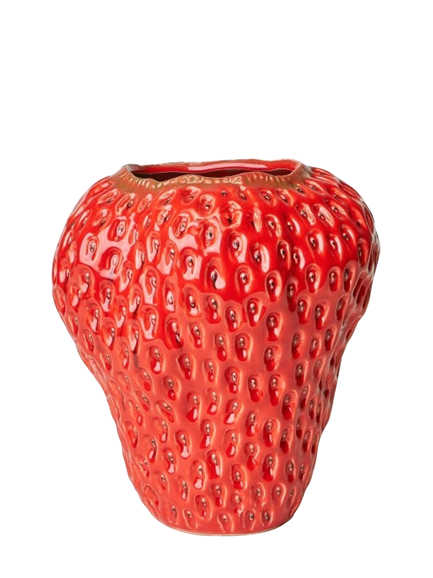 Strawberry vase (H 26cm), 2 colours