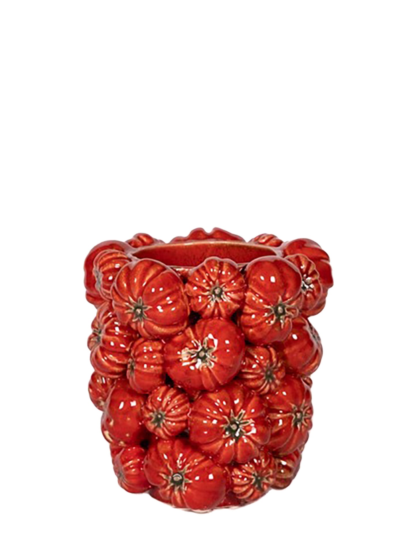 Tomato Vase (18x15cm), Red