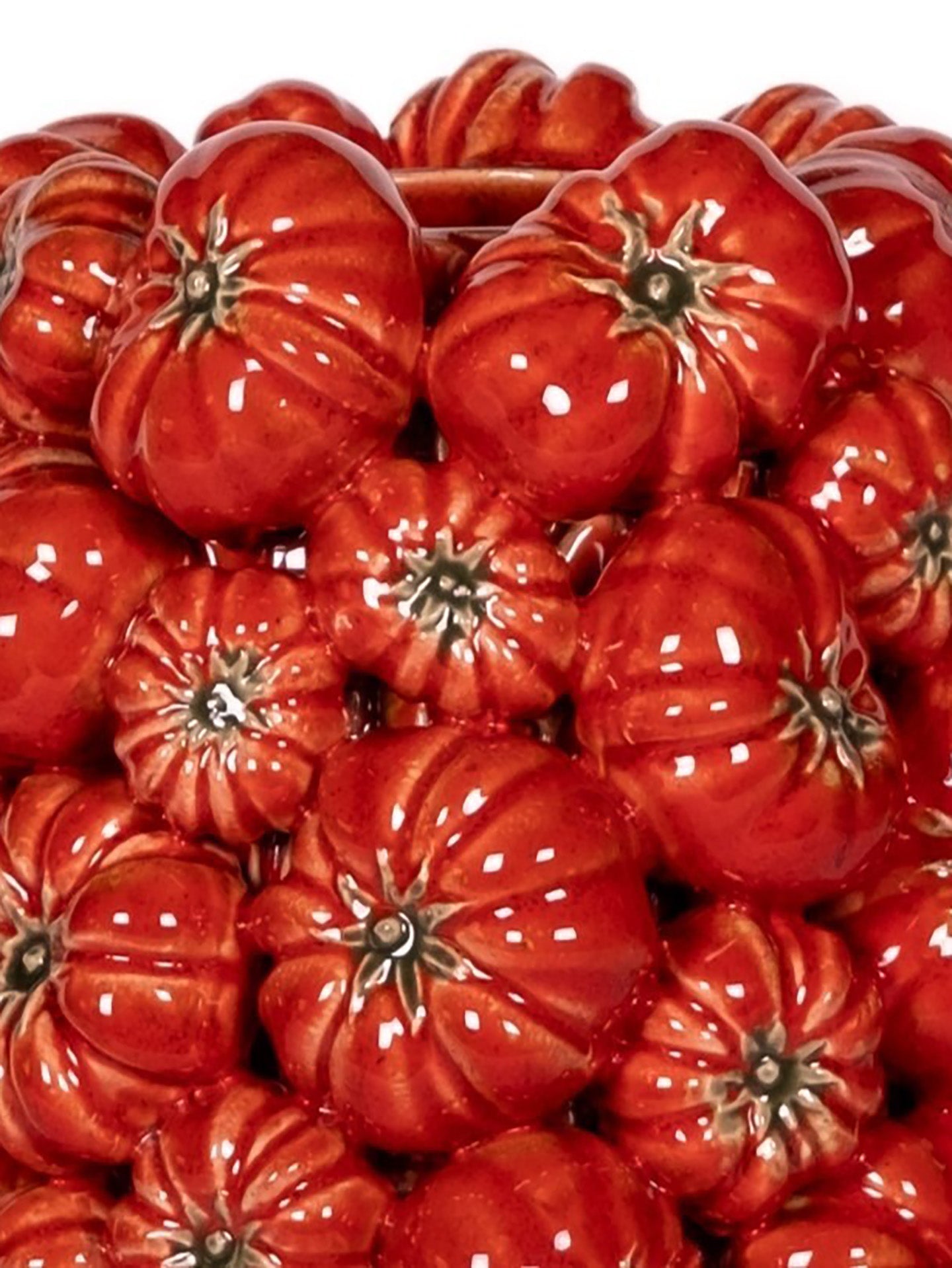 Tomato Vase (18x15cm), Red