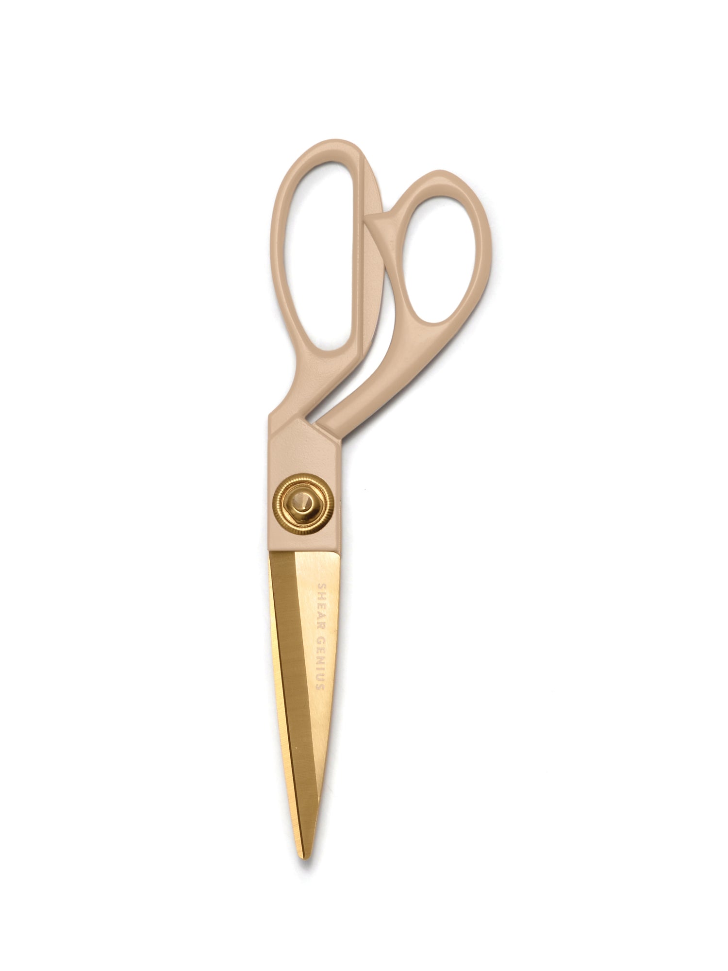 Scissors Shear Genius, Beige/gold