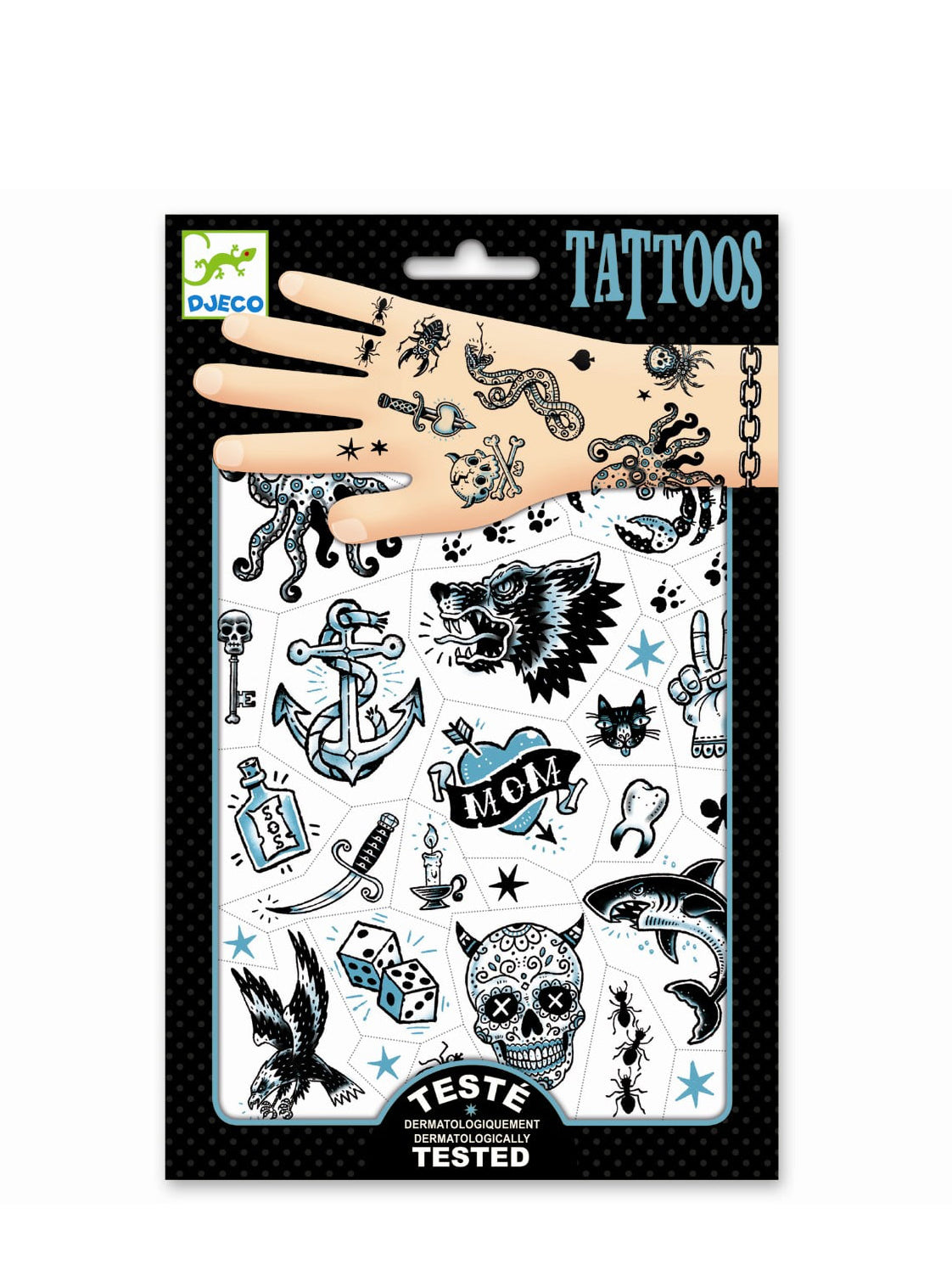 Play tattoo set 'Dark side'