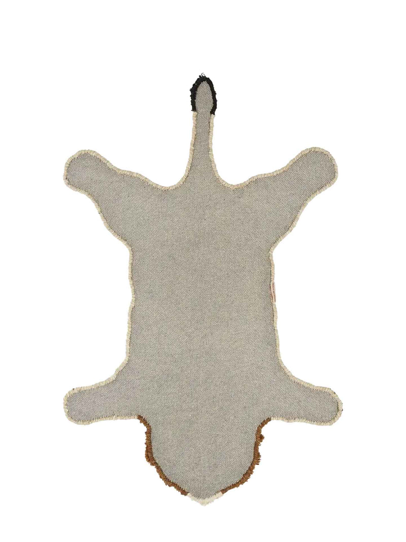 Moody lion rug, small