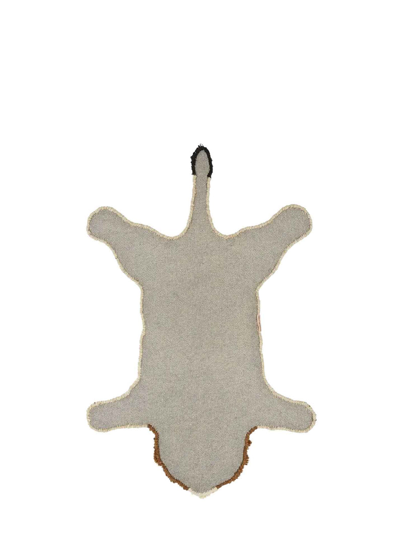 Moody lion rug, small