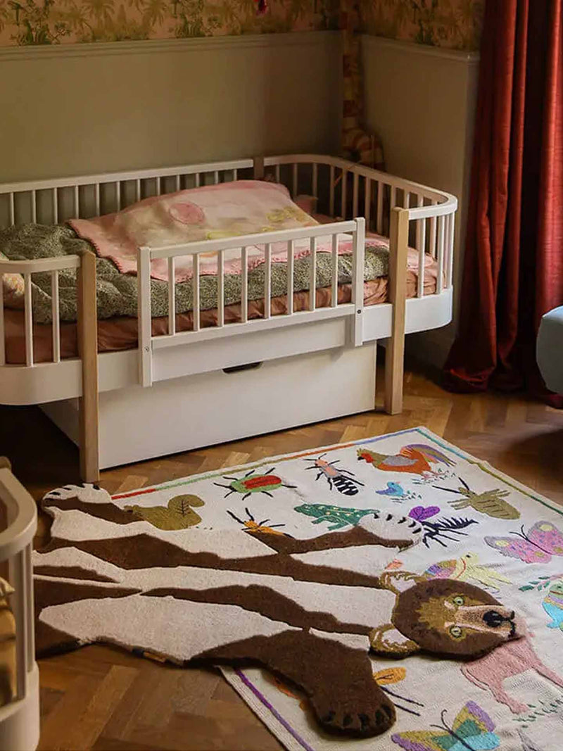 Quin bear rug, small