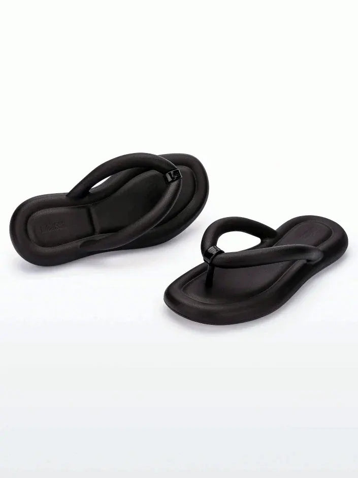 Melissa Free Flip Flops, black