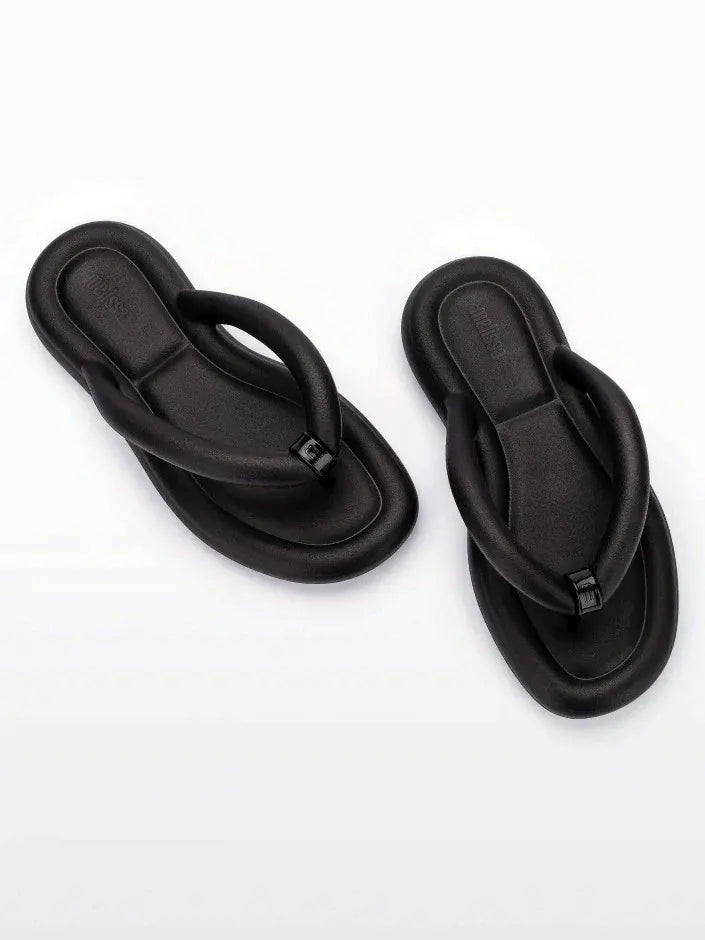 Melissa Free Flip Flops, black