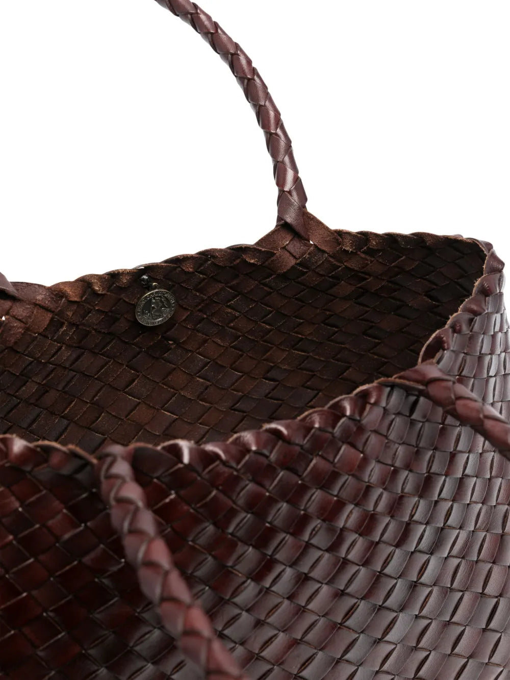 Santa Croce bag big, cherry brown