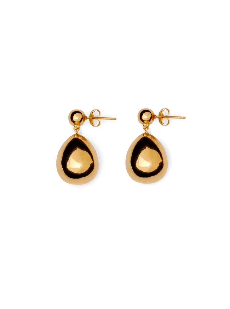 Julie earrings, gold