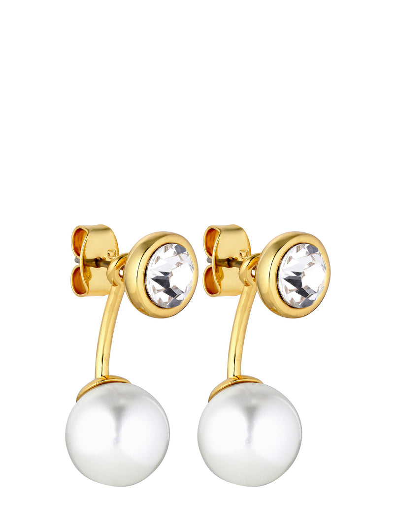 Toni SG pearl earrings, gold