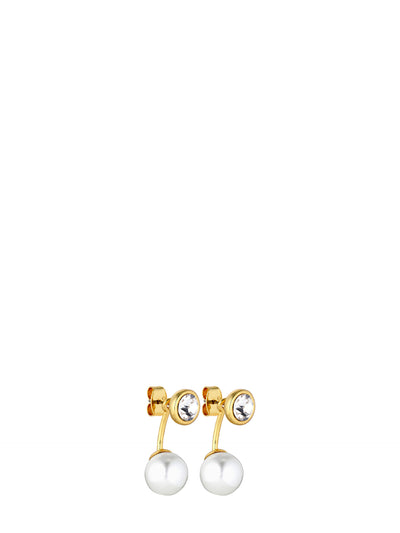 Toni SG pearl earrings, gold