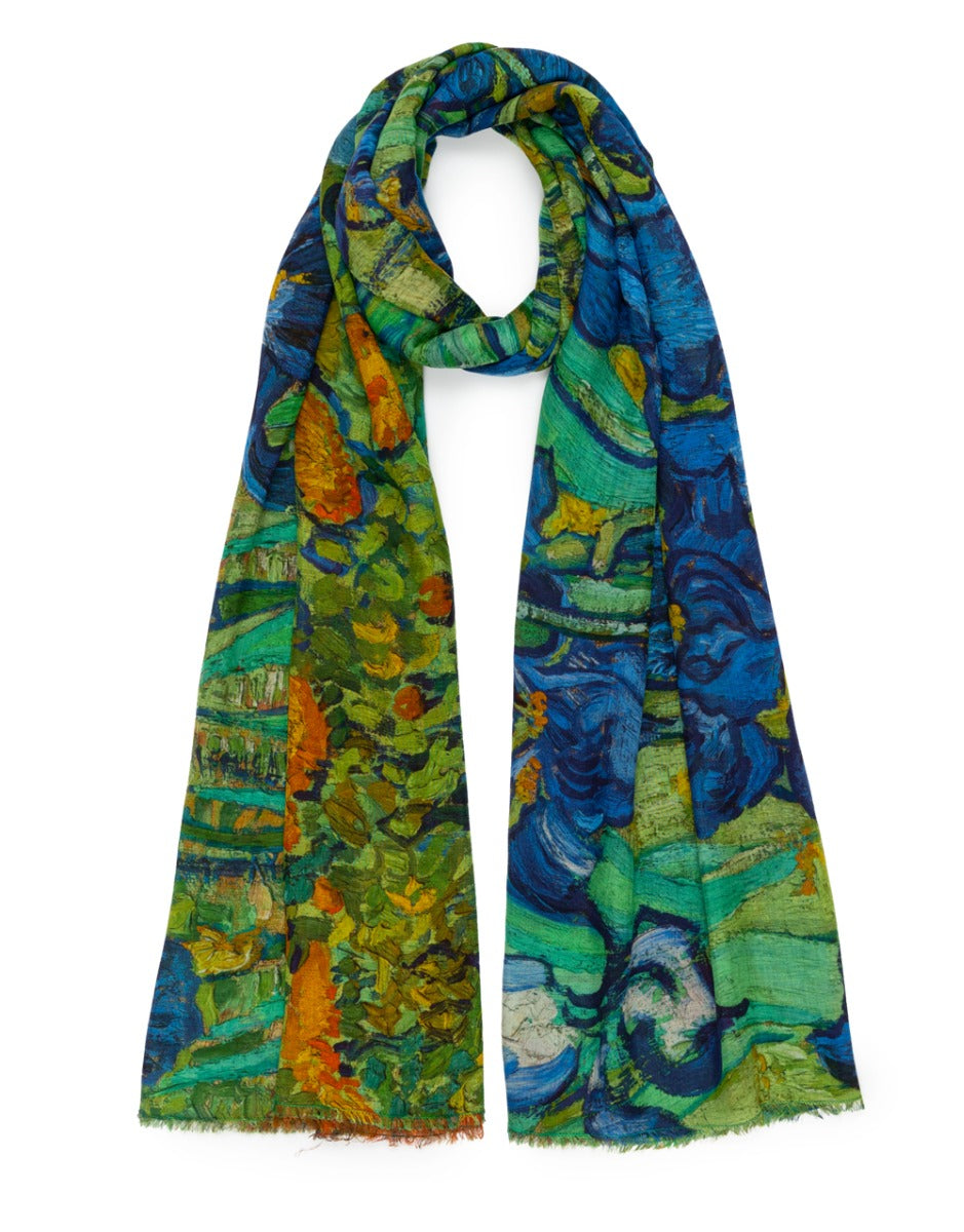 FALIERO SARTI: Vincent Van Gogh scarf, Iris