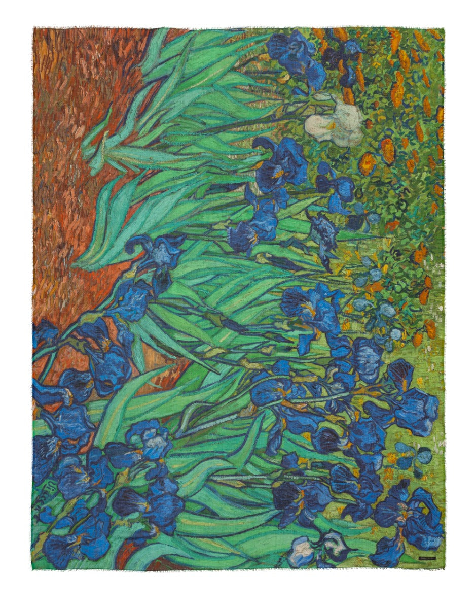 FALIERO SARTI: Vincent Van Gogh scarf, Iris