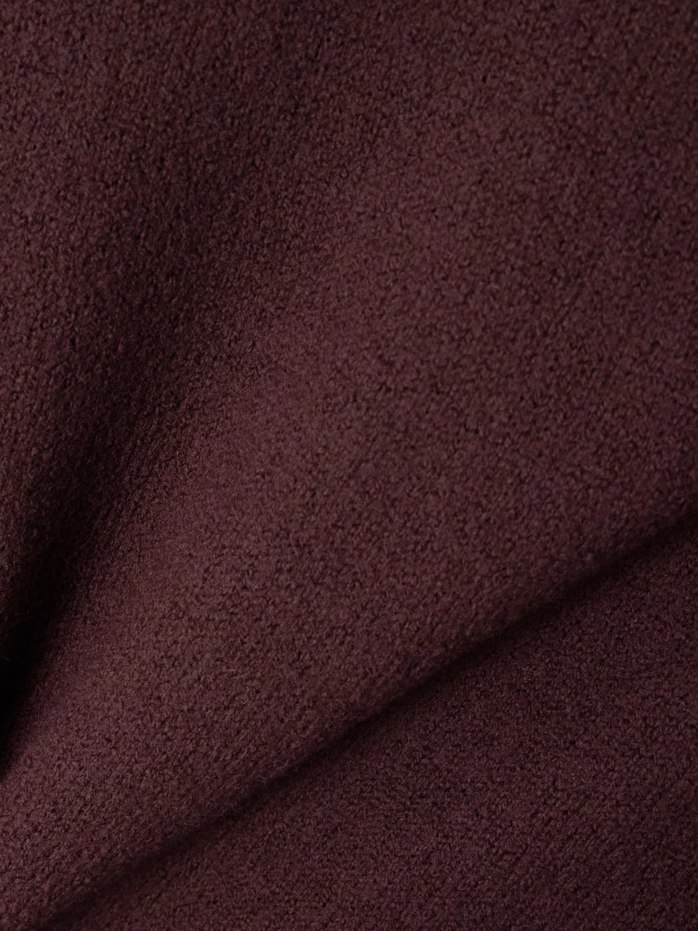 Close-up of brown fabric texture