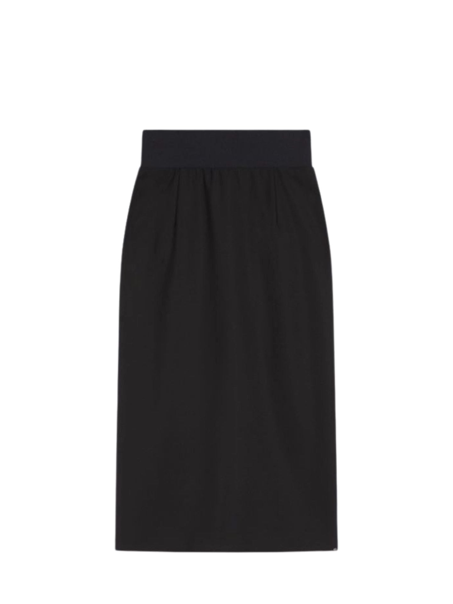 Black skirt on a white background