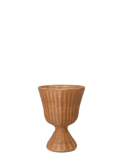 Agnes braided plant stand, low (45cm)