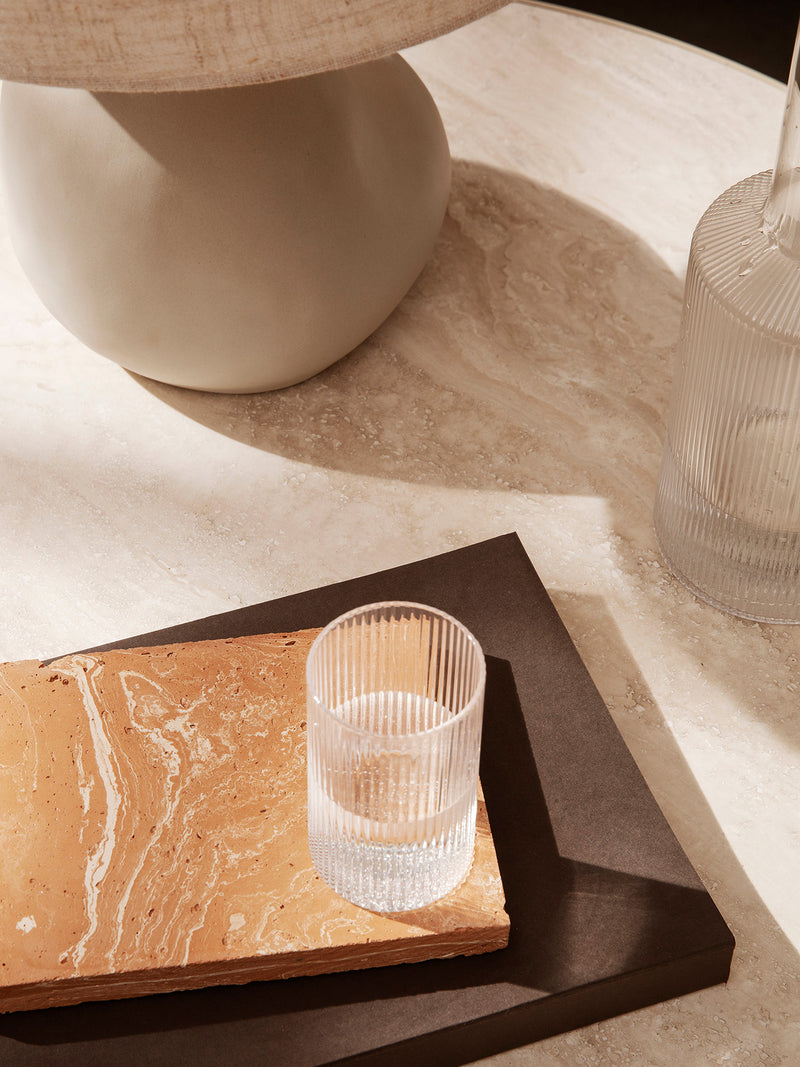 Ripple verrine set of 4, clear