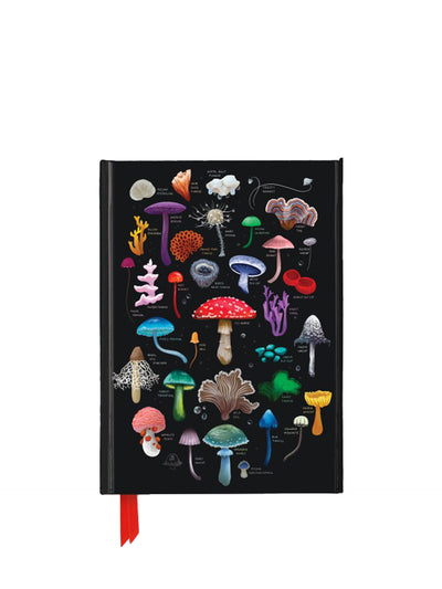 Foiled journal Anna Stead's Mushrooms and fungi, lined (A5)