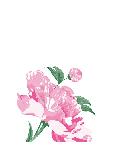 Peony dinner napkins (40 x 40cm)