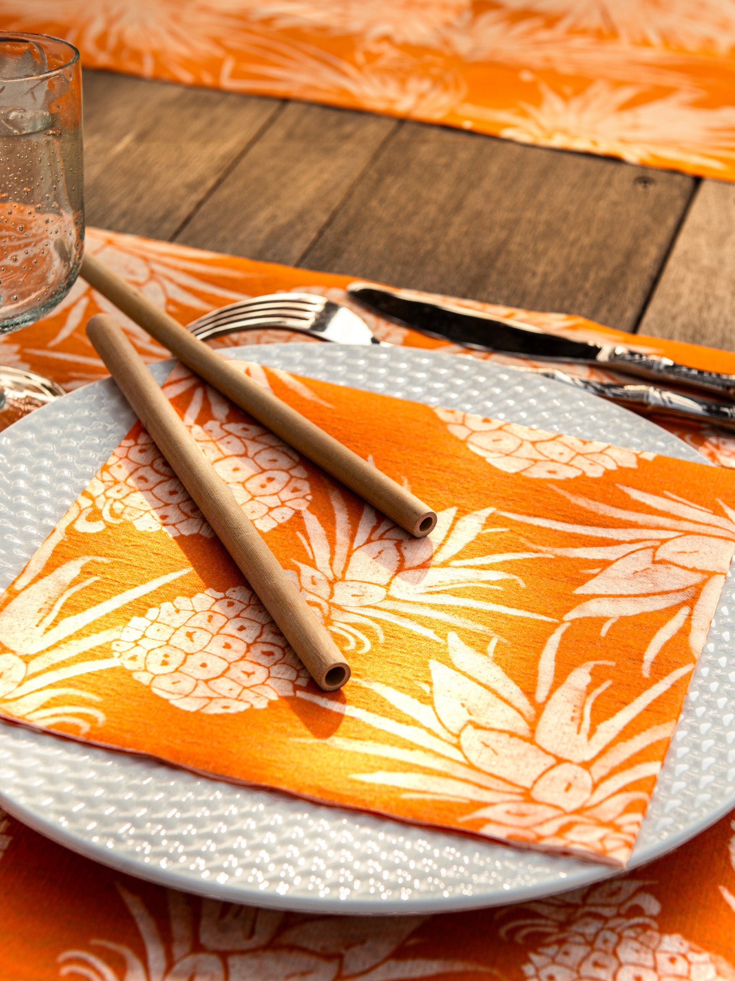 Ananas Orange Dinner napkin