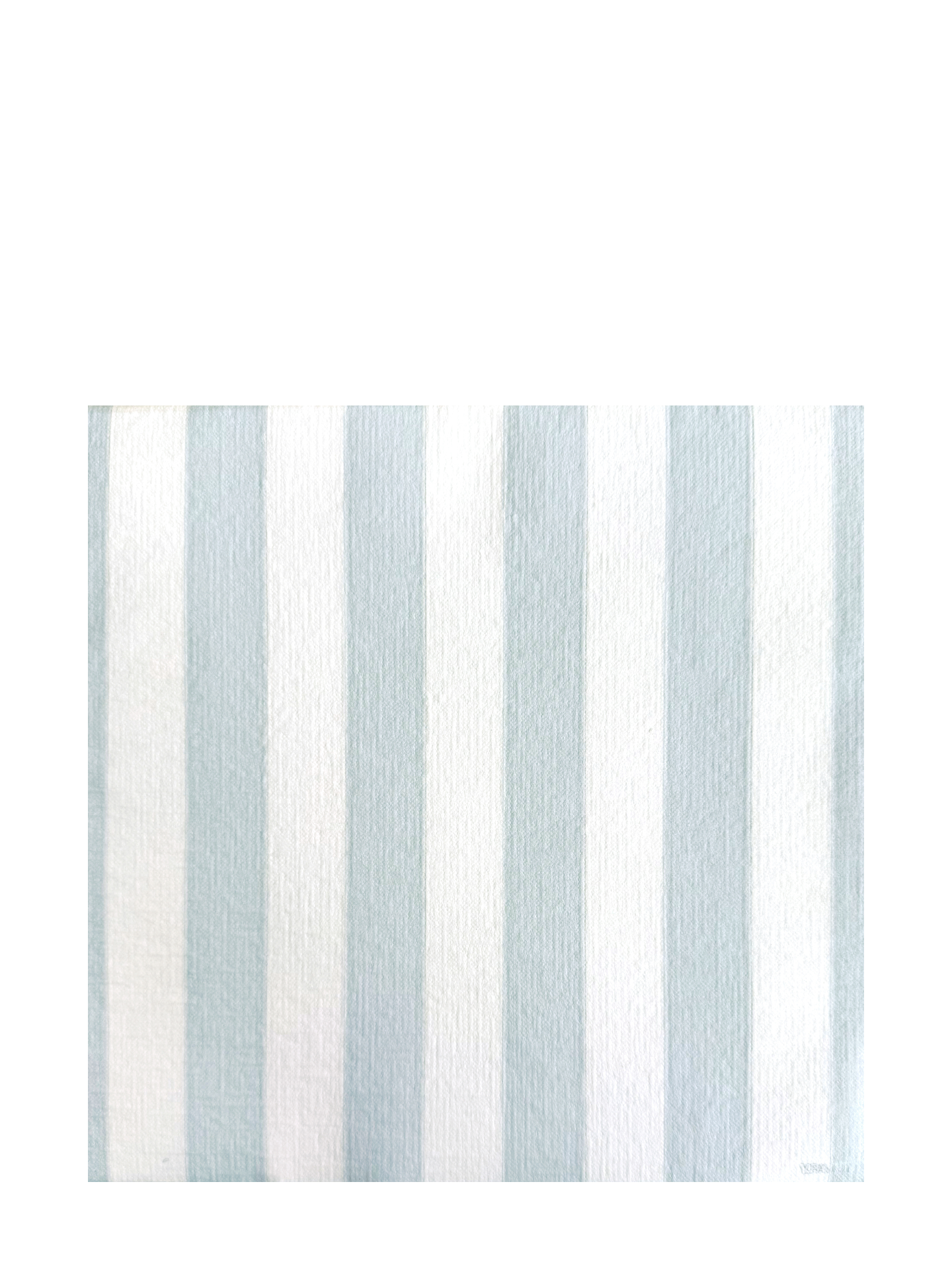 Striped dinner napkin, light blue (40 x 40cm)