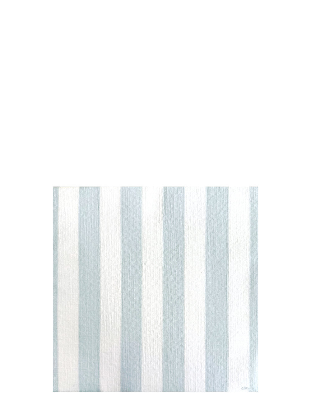 Striped dinner napkin, light blue (40 x 40cm)
