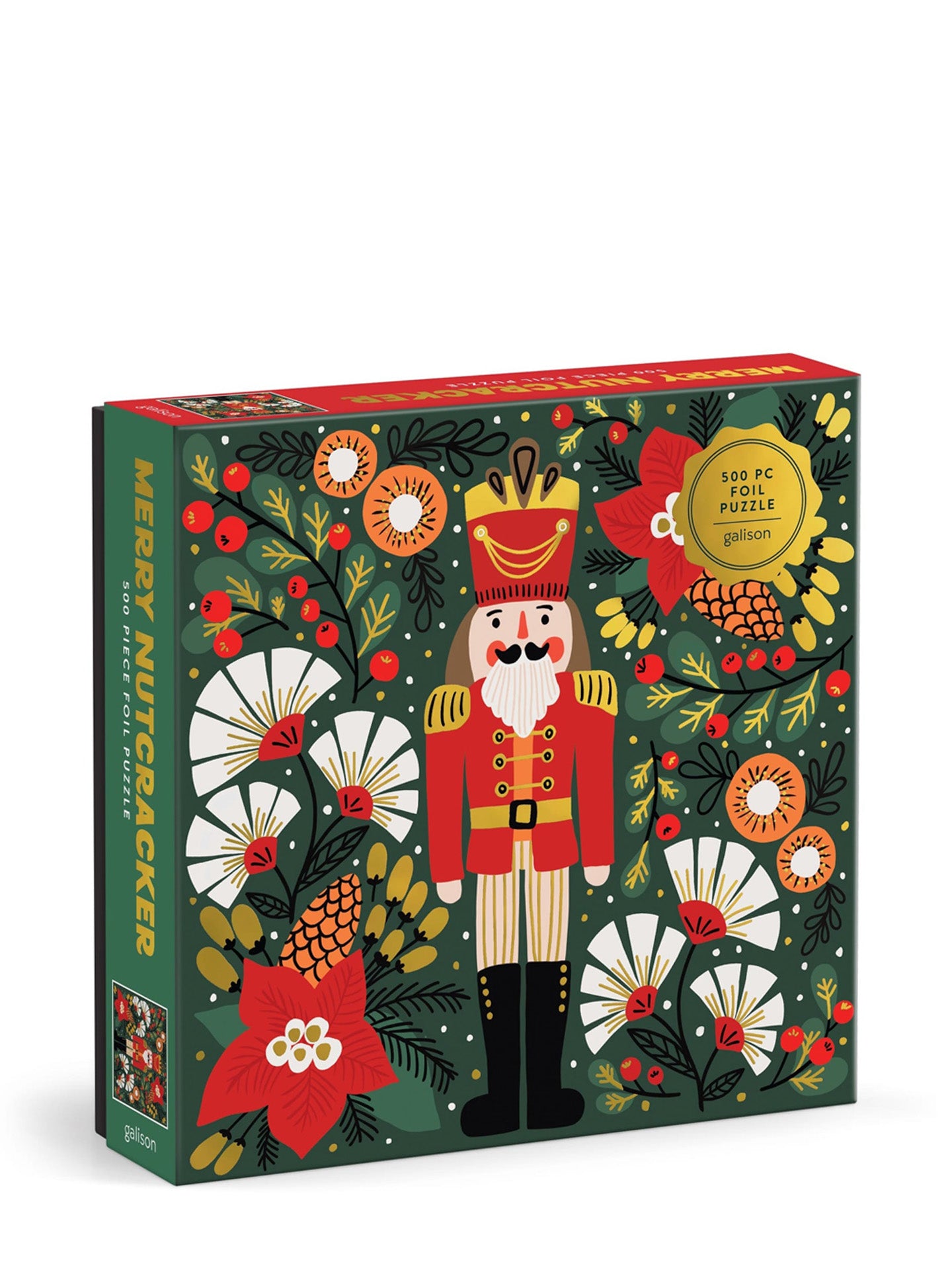 Merry nutcracker foil puzzle (500 pcs)