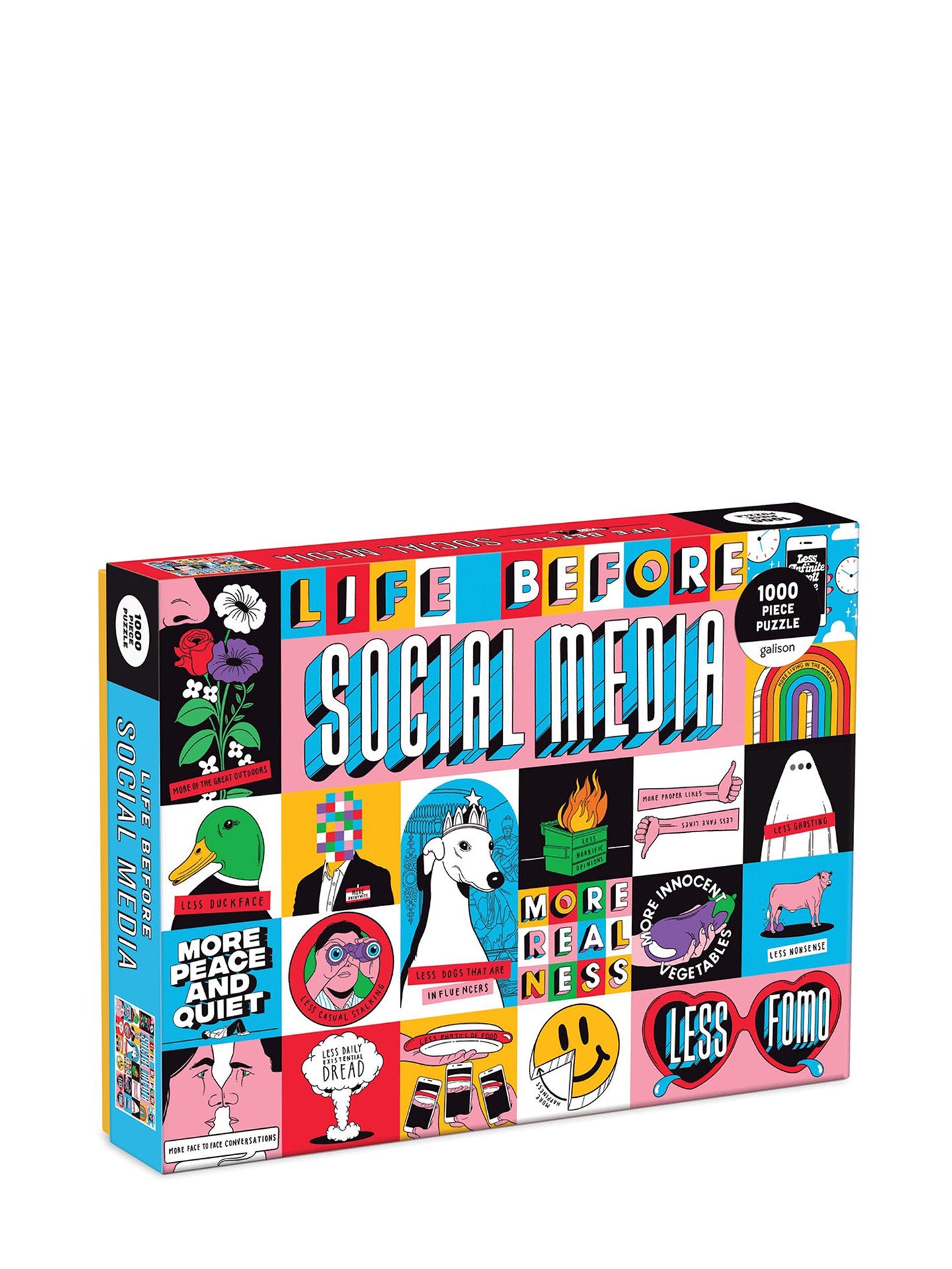 Life before social media puzzle (1000 pcs)