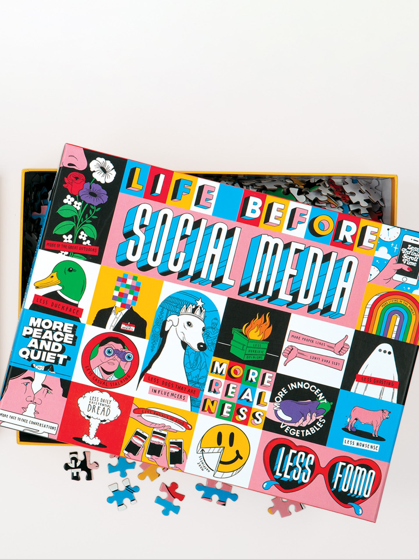 Life before social media puzzle (1000 pcs)