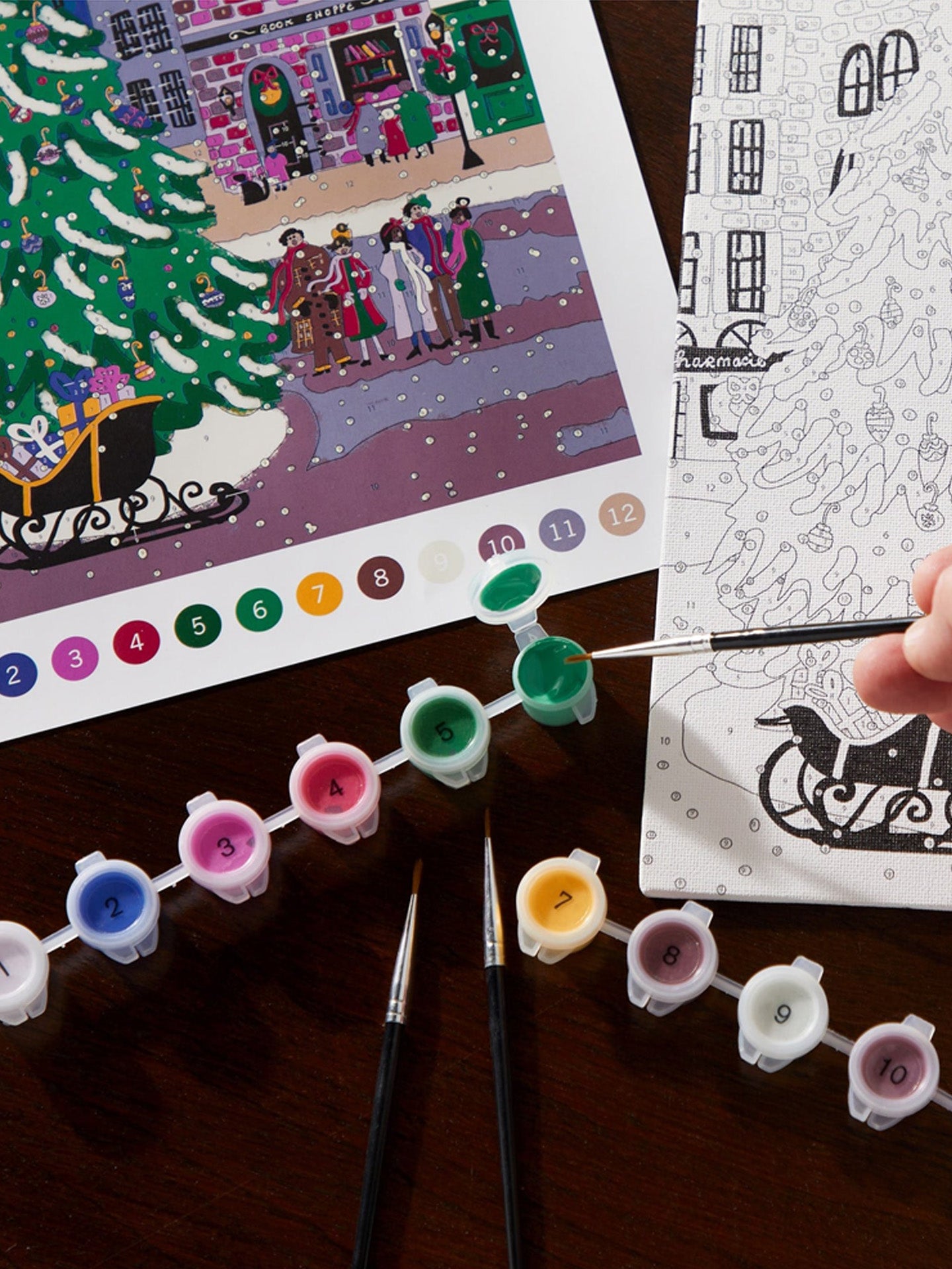 Joy Laforme christmas square paint by number kit