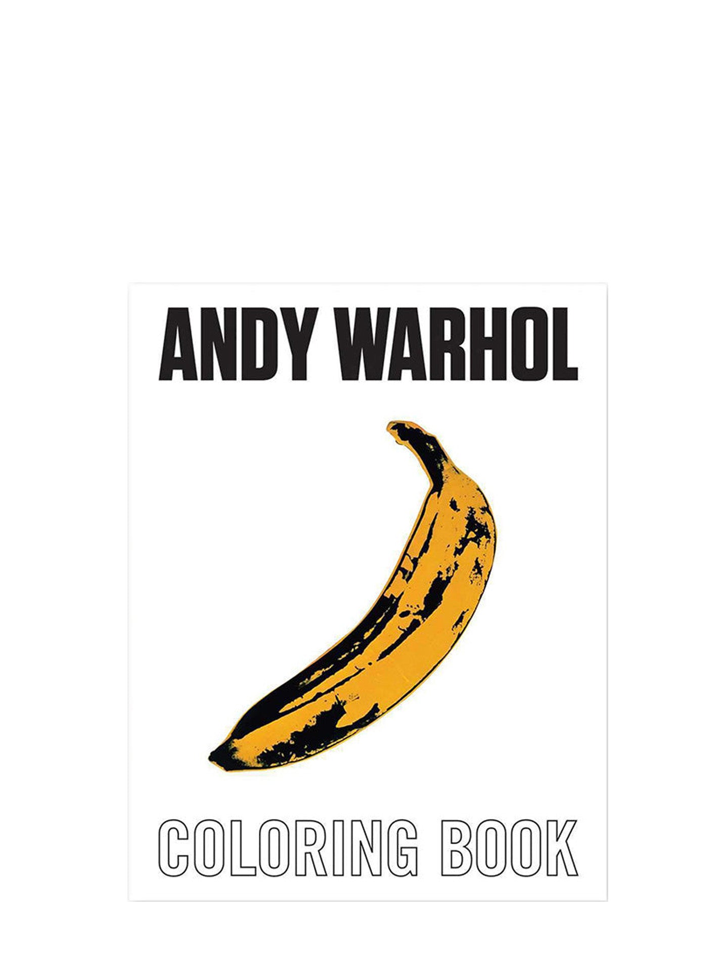 Andy Warhol coloring book
