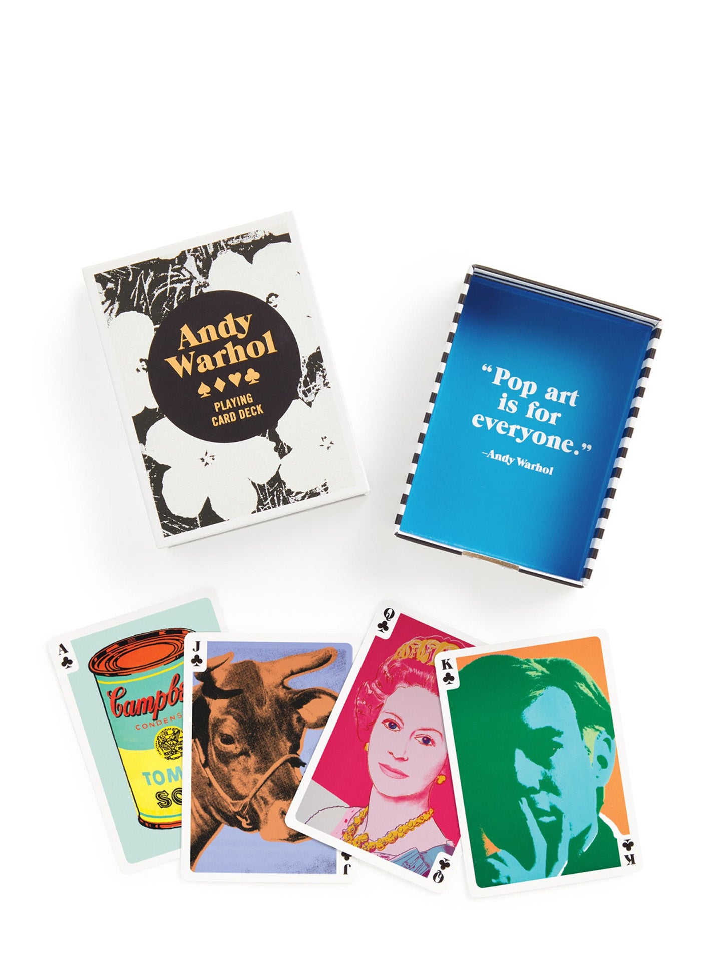 Andy Warhol pop art card deck