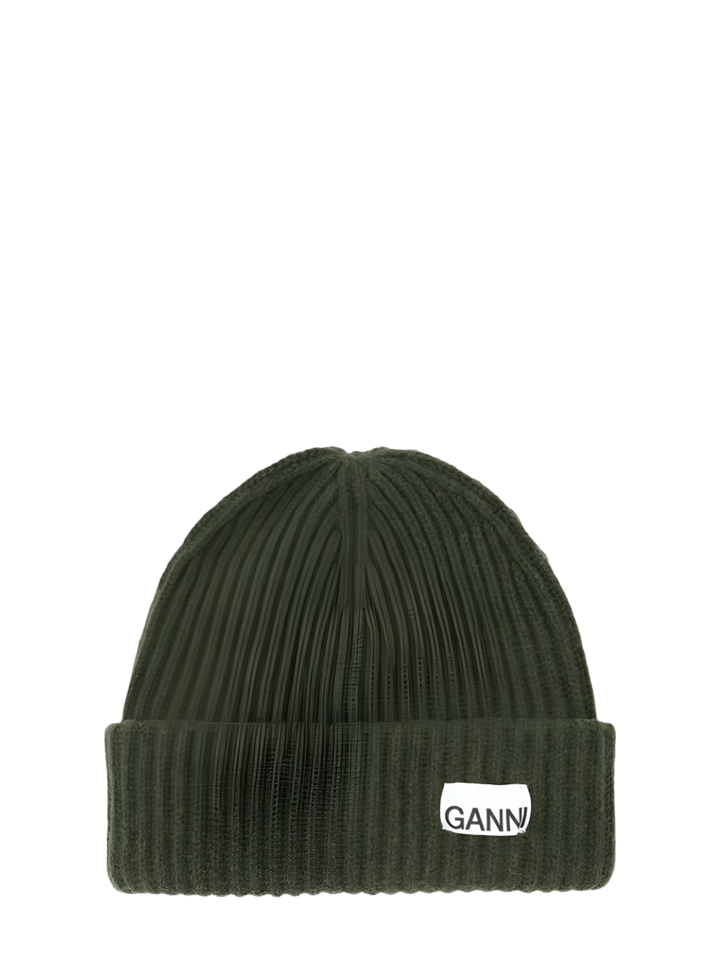 Structured Rib Beanie, kalamata