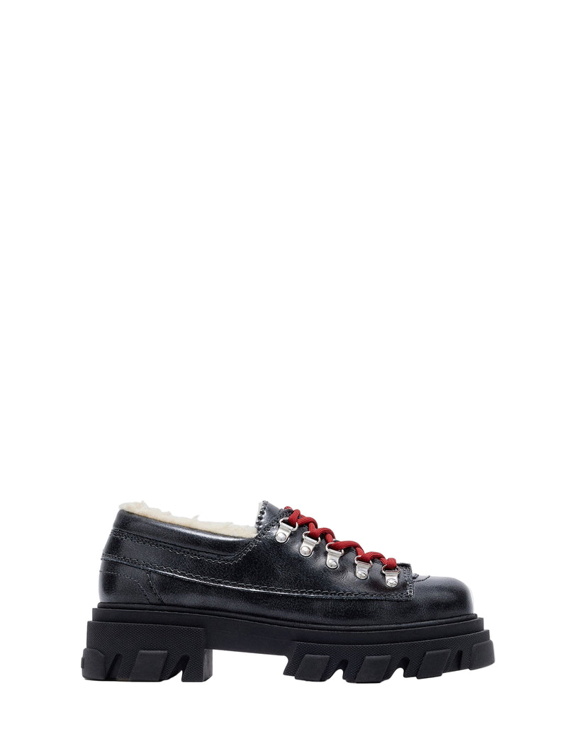 Cleated derbies vintage, grey