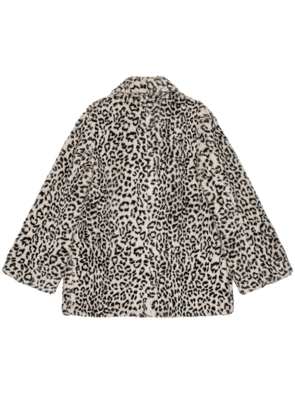 Faux Fur Jacket, almond milk