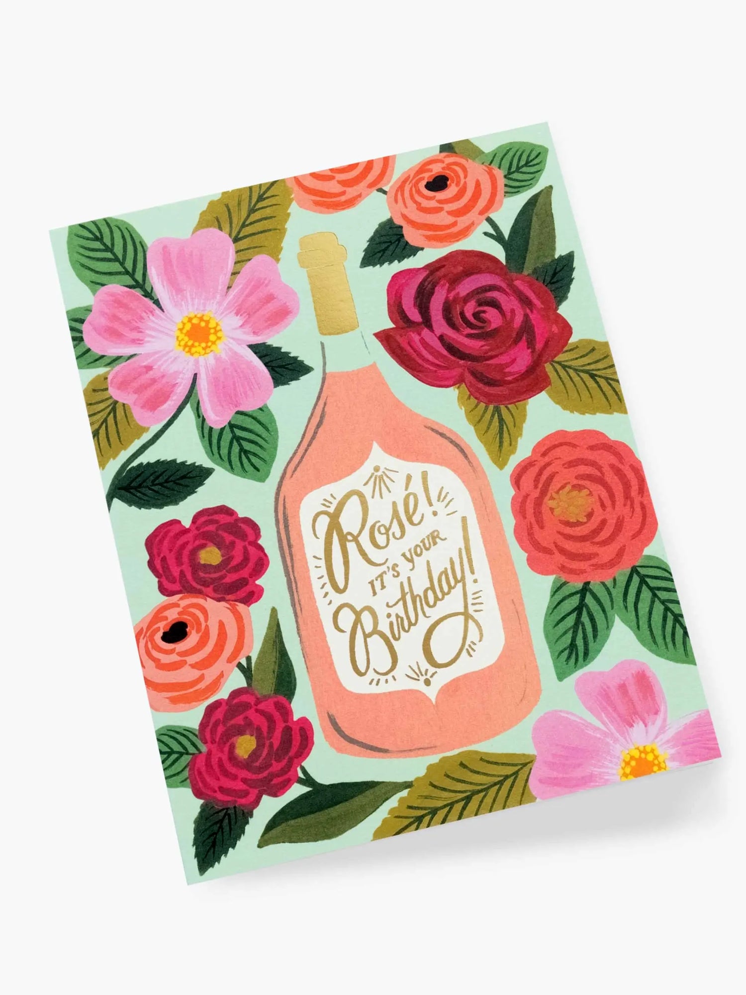 Rosé it's your birthday - greeting card