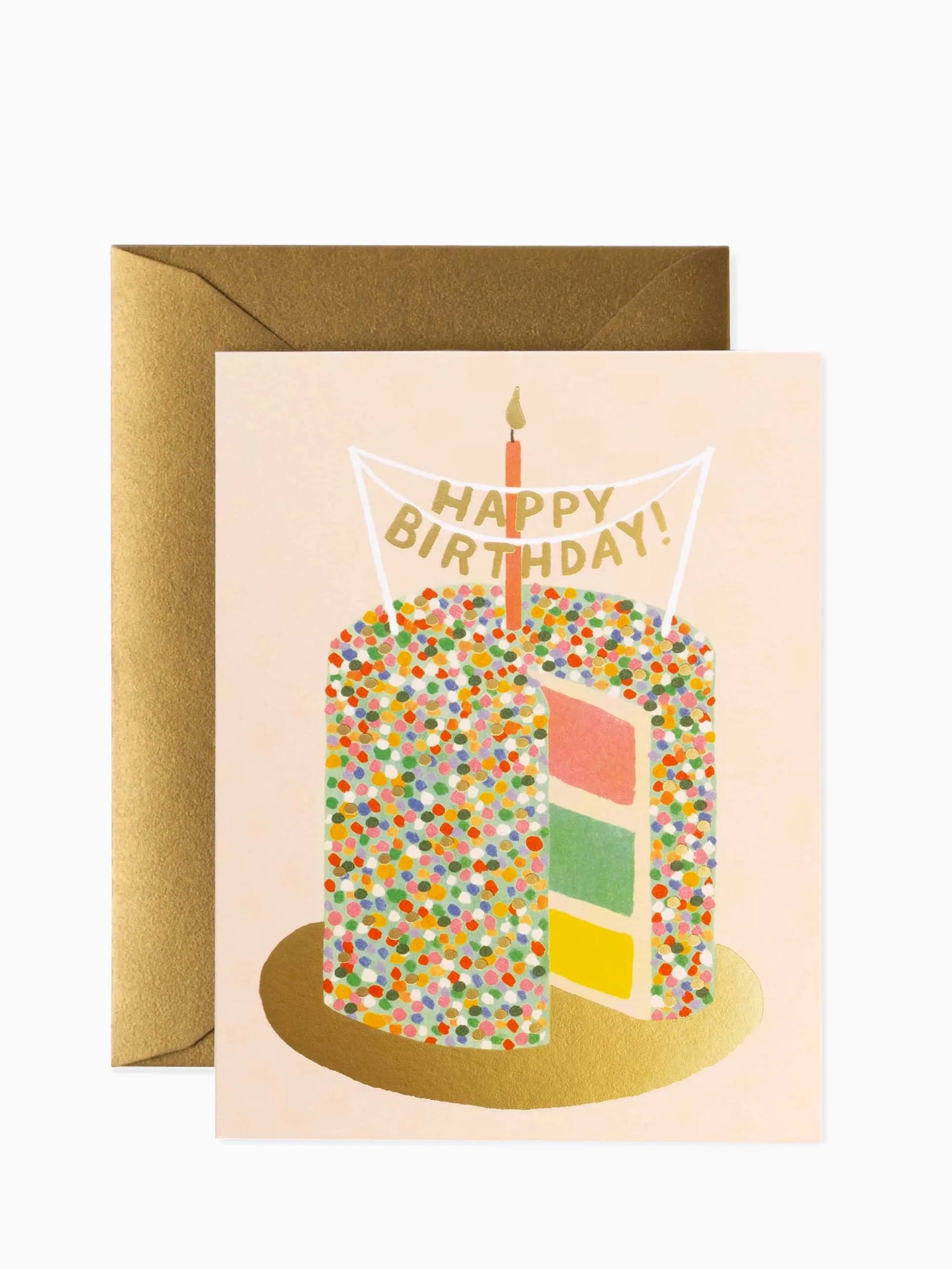 Layer Cake Birthday card
